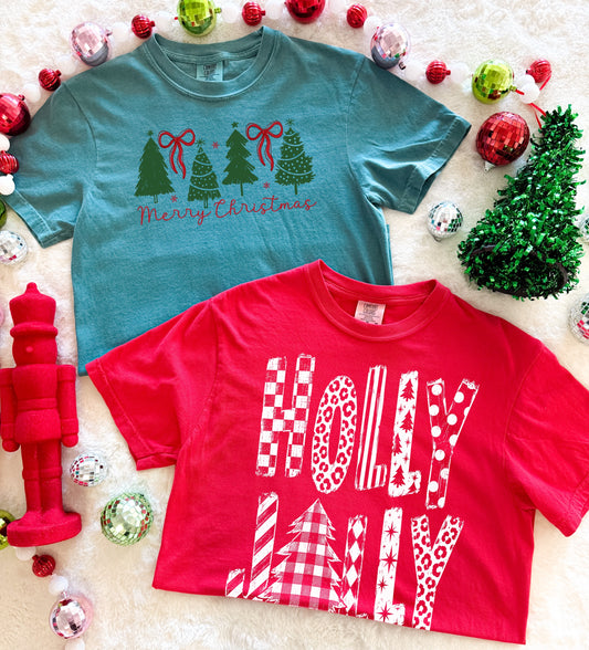 Tuesday Special- Vintage Joyful Christmas Tees
